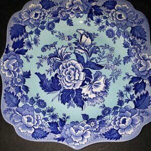 Spode Archive Collection British Flowers Poppy Set 2